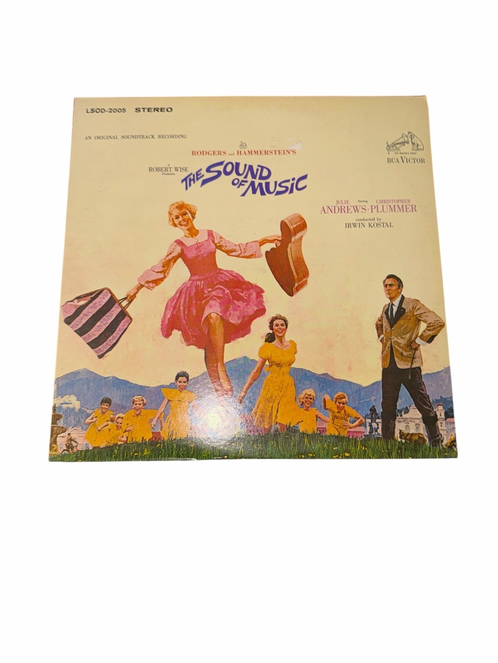 Vintage 1965 The Sound of Music Vinyl LP Record RCA LSOD-2005 w/ Booklet